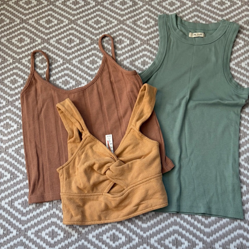 Madewell XXS/XS Bundle Clothing Cardigan Tan Shorts Six Pieces Lot - Picture 7 of 9